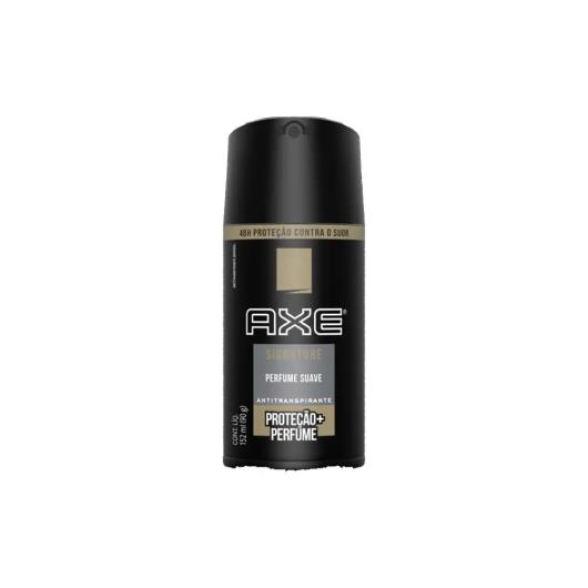 Desodorante Antitranspirante Aerosol Anti-bactericida Axe Signature 152ml - Imagem em destaque