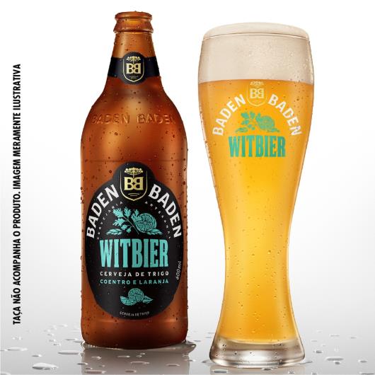 Cerveja Baden Baden Witbier Garrafa 600ml - Imagem em destaque