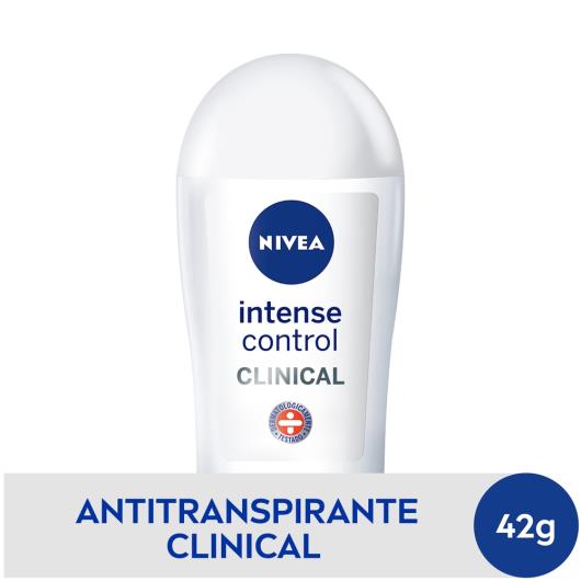 Desodorante Antitranspirante Clinical Intense Control Feminino 42g - Imagem em destaque