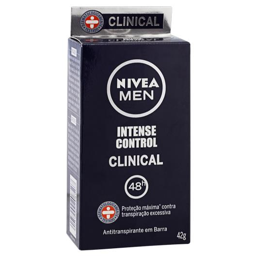Antitranspirante em Barra Nivea Men Clinical Intense Control 42g - Imagem em destaque
