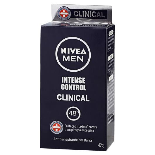 Antitranspirante em Barra Nivea Men Clinical Intense Control 42g - Imagem em destaque