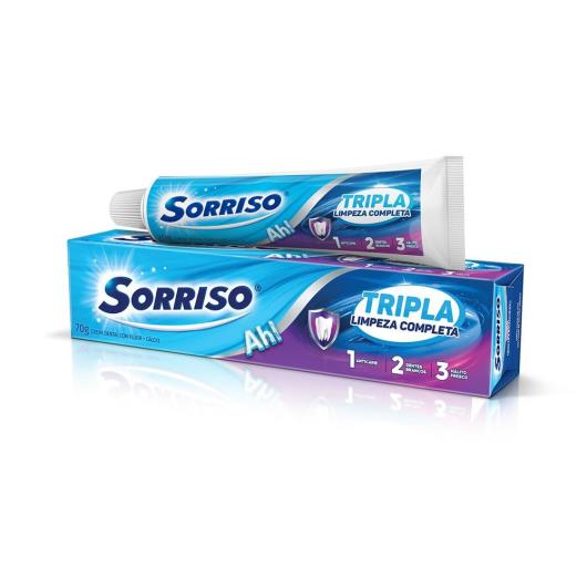 Creme Dental Tripla Limpeza Completa Sorriso 70g - Imagem em destaque