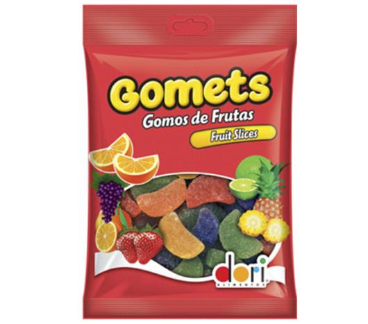Bala Gomets Gomos Frutas 190g - Imagem em destaque