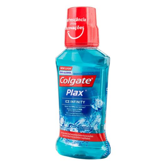 Enxaguante Bucal Zero Álcool Ice Infinity Colgate Plax Frasco 250ml - Imagem em destaque