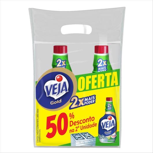 Veja Cozinha Limpador Desengordurante Refil para Pulverizador Limão 500ml 50% de desc. Na 2ª unid. - Imagem em destaque