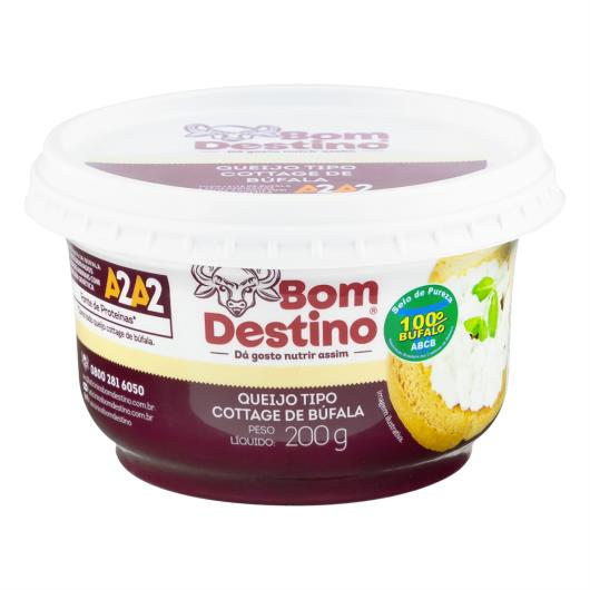 Queijo tipo cottage de búfala Bom Destino pote 250g - Imagem em destaque