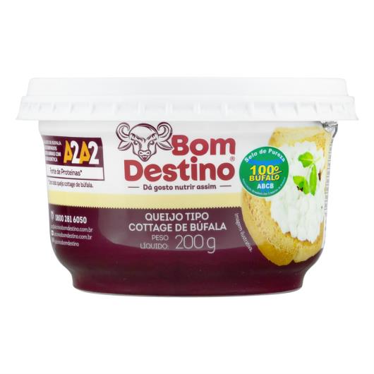 Queijo tipo cottage de búfala Bom Destino pote 250g - Imagem em destaque