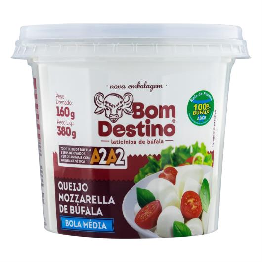 Queijo Mozzarella de Búfala Bola Média Bom Destino 380g - Imagem em destaque