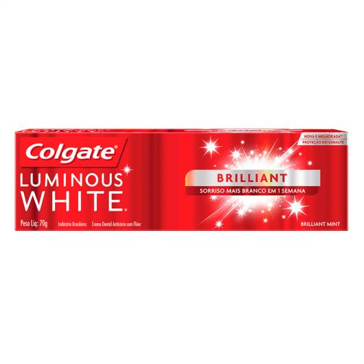 Creme Dental Colgate Luminous White Brilliant 70g - Imagem em destaque