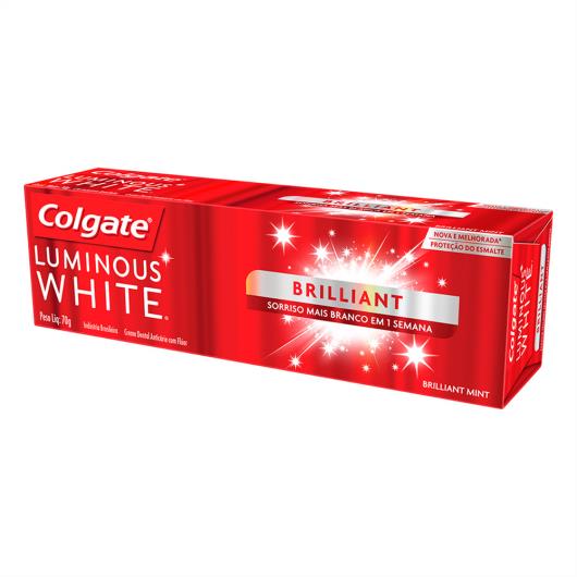 Creme Dental Colgate Luminous White Brilliant 70g - Imagem em destaque