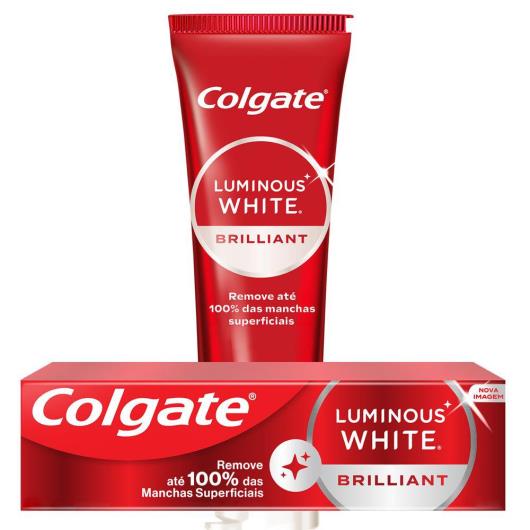 Creme Dental Clareador Colgate Luminous White Brilliant 70g - Imagem em destaque