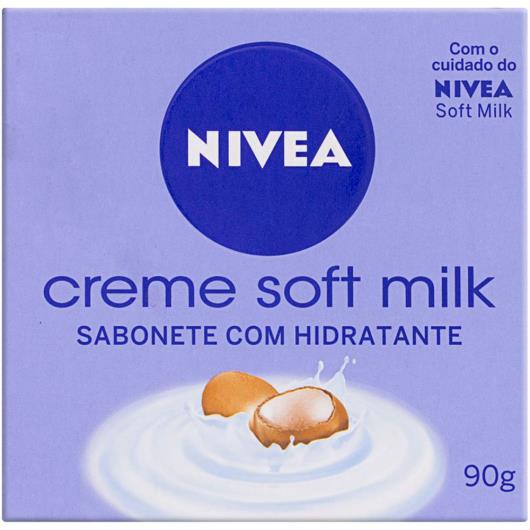 Sabonete em Barra Nivea Creme Soft Milk 90g - Imagem em destaque