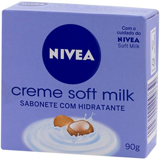 Sabonete em Barra Nivea Creme Soft Milk 90g - Imagem em destaque