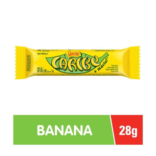 Bombom Garoto Caribe Banana 28g - Imagem em destaque