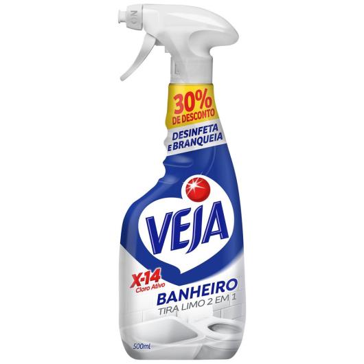 Tira Limo Veja Banheiro X14 Gatilho 500ml  30% de Desconto - Imagem em destaque