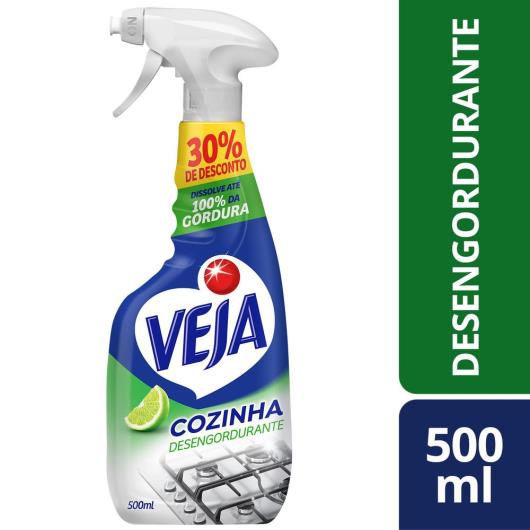 Desengordurante Veja Cozinha Limão Gatilho 30% OFF 500ml - Imagem em destaque