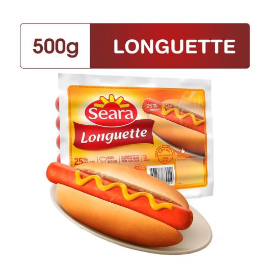 Salsicha longuette Seara 500g - Imagem em destaque