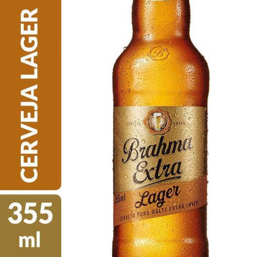 Cerveja Brahma Extra Lager Puro Malte 355ml Long Neck - Imagem em destaque