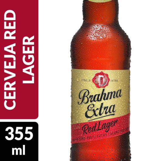 Cerveja Brahma Extra Red Puro Malte 355ml Long Neck - Imagem em destaque