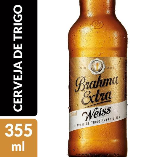 Cerveja Brahma Long Neck Extra Weiss 355ml - Imagem em destaque
