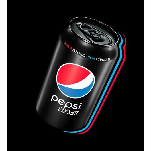Refrigerante Pepsi Black Sem Açúcar Lata 350ml - Imagem em destaque