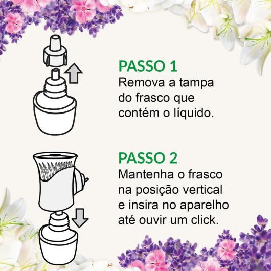 Odorizante Bom Ar Air Wick Lavanda e Gerânio refil 16ml - Imagem em destaque