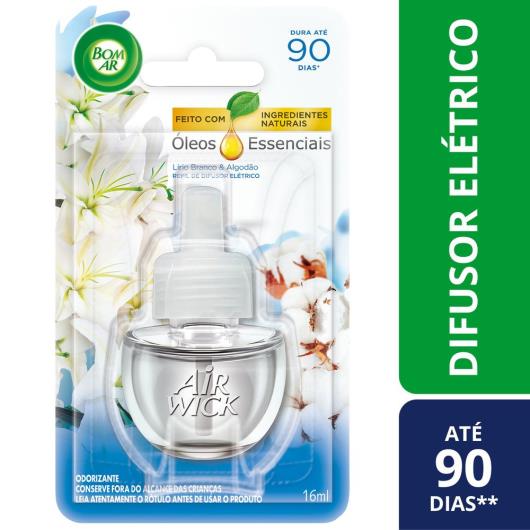 Odorizador Bom Ar Refil Lirio Branco 16ml - Imagem em destaque