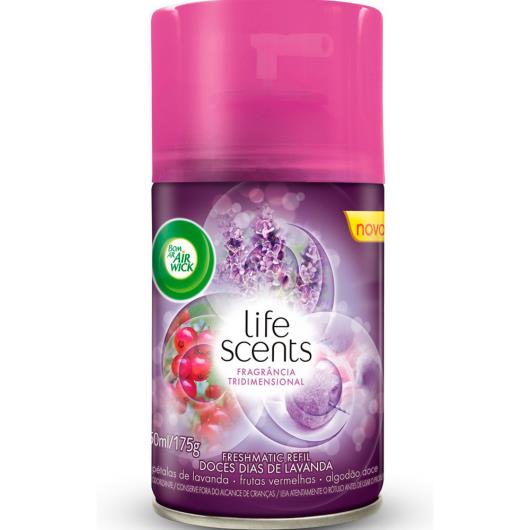 Bom Ar Air Wick Aromatizador Spray Automático Freshmatic Refil Doces Dias de Lavanda 250ml - Imagem em destaque