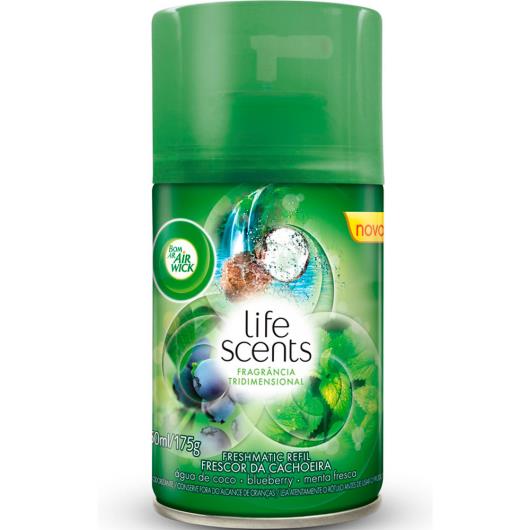 Bom Ar Air Wick Aromatizador Spray Automático Freshmatic Refil Frescor da Cachoeira 250ml - Imagem em destaque