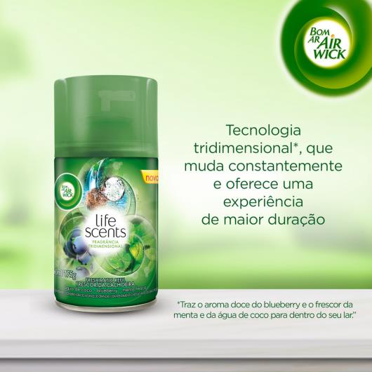 Bom Ar Air Wick Aromatizador Spray Automático Freshmatic Refil Frescor da Cachoeira 250ml - Imagem em destaque