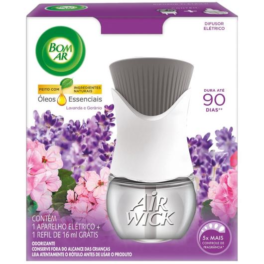 Bom Ar Air Wick Life Scents Aromatizador Elétrico Líquido Doces dias de Lavanda - 16ml - Imagem em destaque