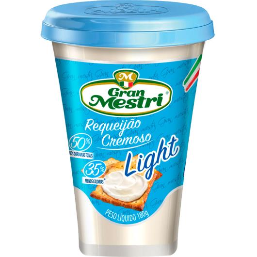 Requeijão Gran Mestri Cremoso Light 180g - Imagem em destaque
