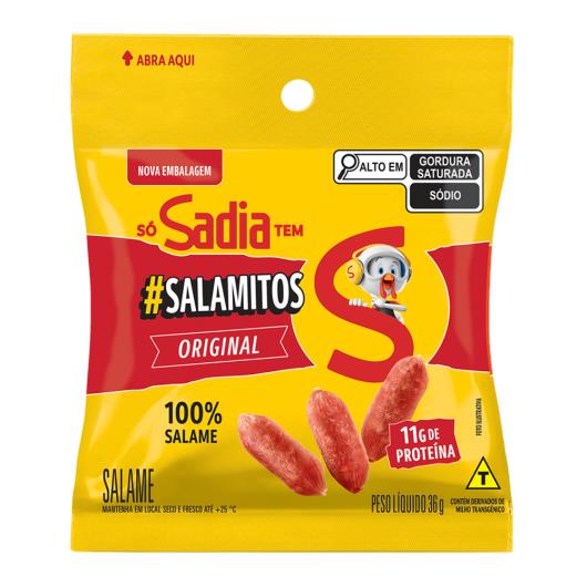 Salame Original Sadia #Salamitos 36g - Imagem em destaque