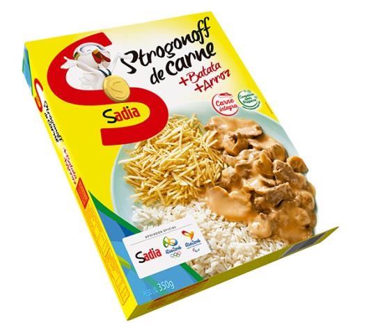 Strogonoff Sadia Carne+Batata +Arroz 350g - Imagem em destaque