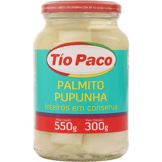 Palmito Tío Paco Inteiro Pupunha Conserva 300g - Imagem em destaque