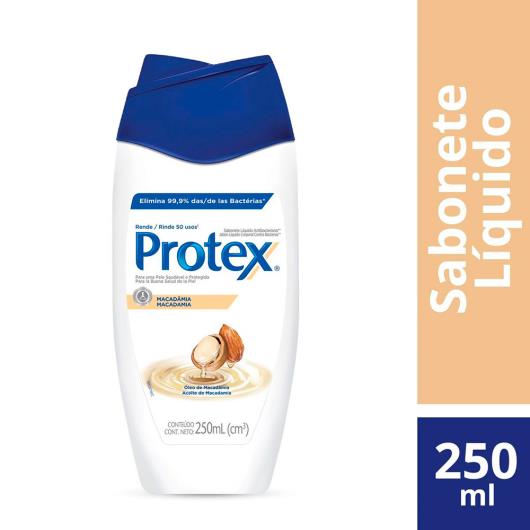 Sabonete Líquido Antibacteriano Protex Macadâmia 250ml - Imagem em destaque