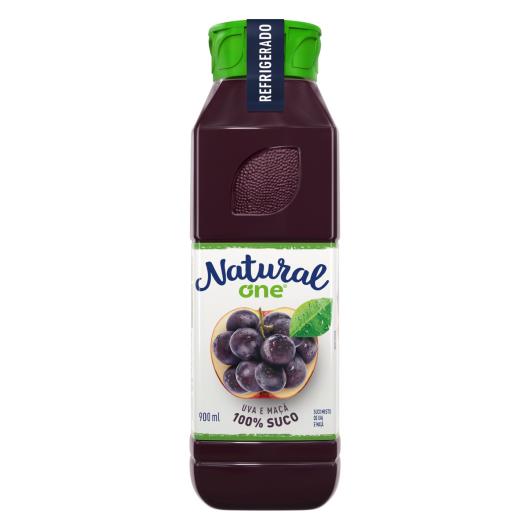 Suco Uva e Maçã Natural One Refrigerado Garrafa 900ml - Imagem em destaque