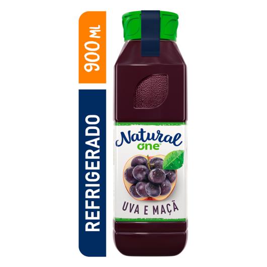 Suco Uva e Maçã Natural One Refrigerado Garrafa 900ml - Imagem em destaque