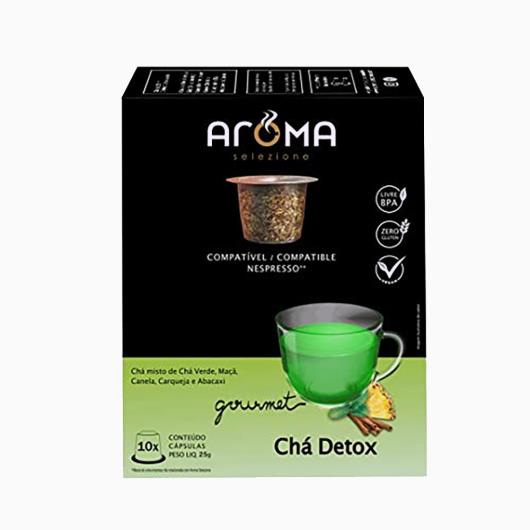 Chá Aroma Gourmet Detox 25g - Imagem em destaque