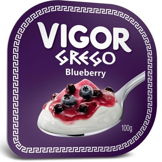 Iogurte Vigor Grego Blueberry 100g - Imagem em destaque