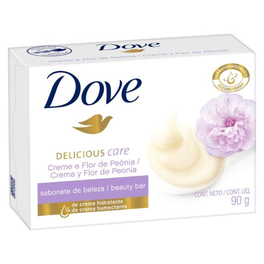 Sabonete Dove Delicious Care Creme e Flor de Peônia 90g - Imagem em destaque