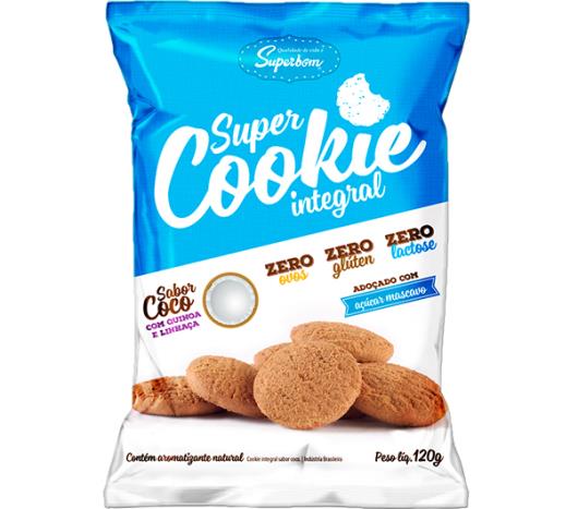 Cookie Superbom Integral Coco 120g - Imagem em destaque