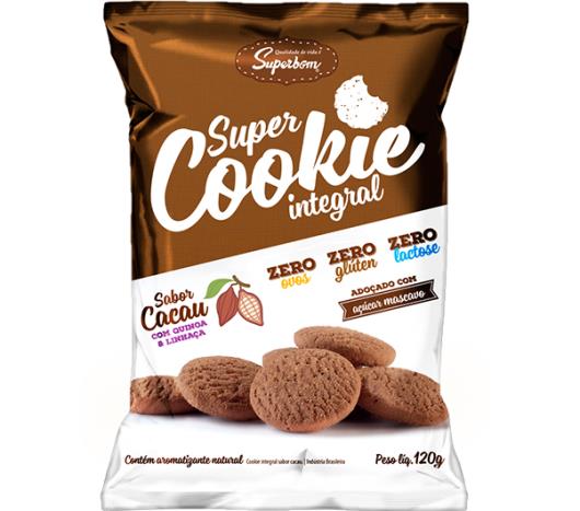 Cookie Superbom Integral Cacau 120g - Imagem em destaque