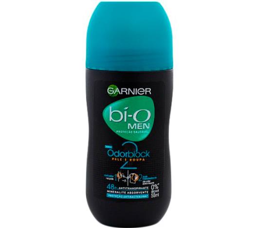 Desodorante Garnier bí-o Roll On Men Odorblock 50ml - Imagem em destaque