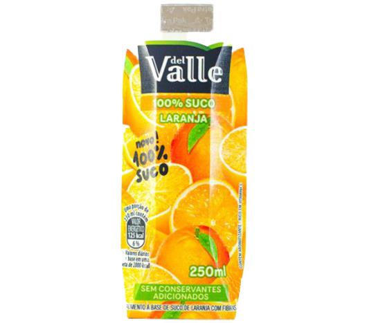 Bebida Dell Valle Laranja 100% Suco 250ml - Imagem em destaque