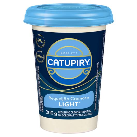 Requeijão Cremoso Light Catupiry Copo 200g - Imagem em destaque