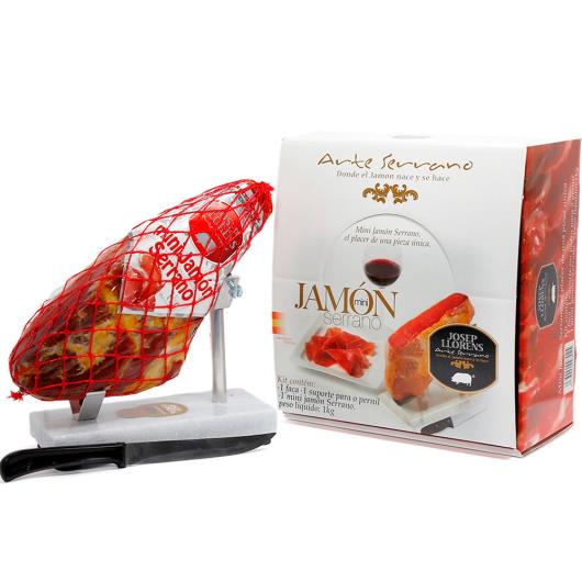 Kit Pernil Josep Llorens Jamón Serrano 1Kg - Imagem em destaque