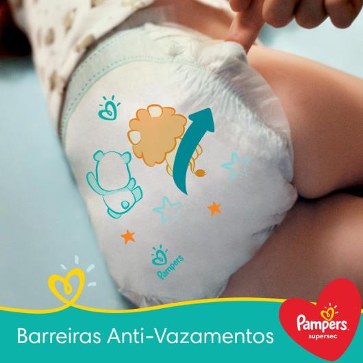 Fralda Descartável Pampers Supersec P 34unids. - Imagem em destaque