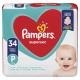 Fralda Descartável Pampers Supersec P 34unids. - Imagem 7500435132718-(2).jpg em miniatúra