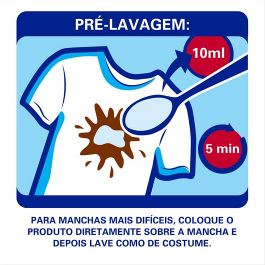 Tira Manchas Omo Extra Poder Roupas Coloridas Líquido Refil 450 ML - Imagem em destaque